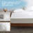 Mattress Pad Protector, 100% Cotton Top Cooling Breathable Quilted Mattress Cover Fitted Sheet Stretches Up To 16 Inches Deep Pocket Non Slip Soft Bed Pad Topper-115585438-115585439