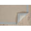 Tapis berbère beige clair fait à la main avec bordure en coton bleu glacier Nannette-1743245322