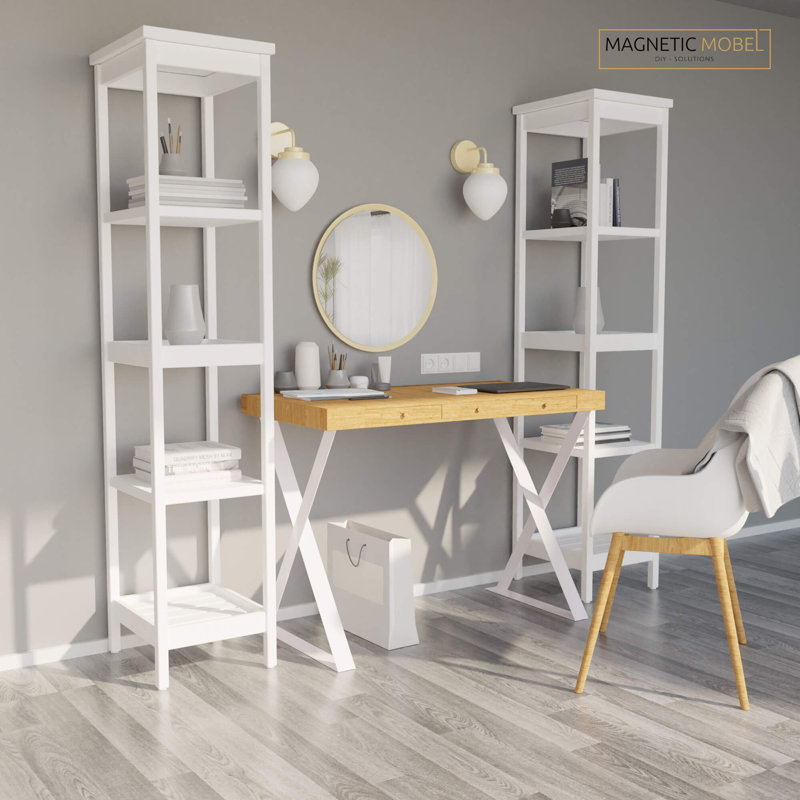 Amberlin Table Leg, White
