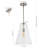 Aliou 1 - Light Nickel Pendant