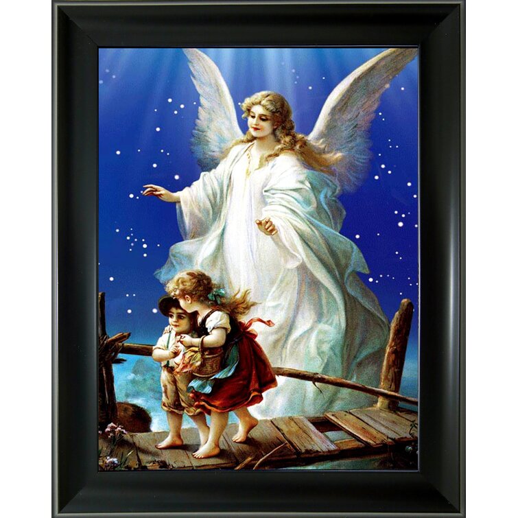 angel framed wall pictures