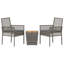 Square 3 - Piece 2 - Person 41.5Cm L Outdoor Bistro Set-117955446