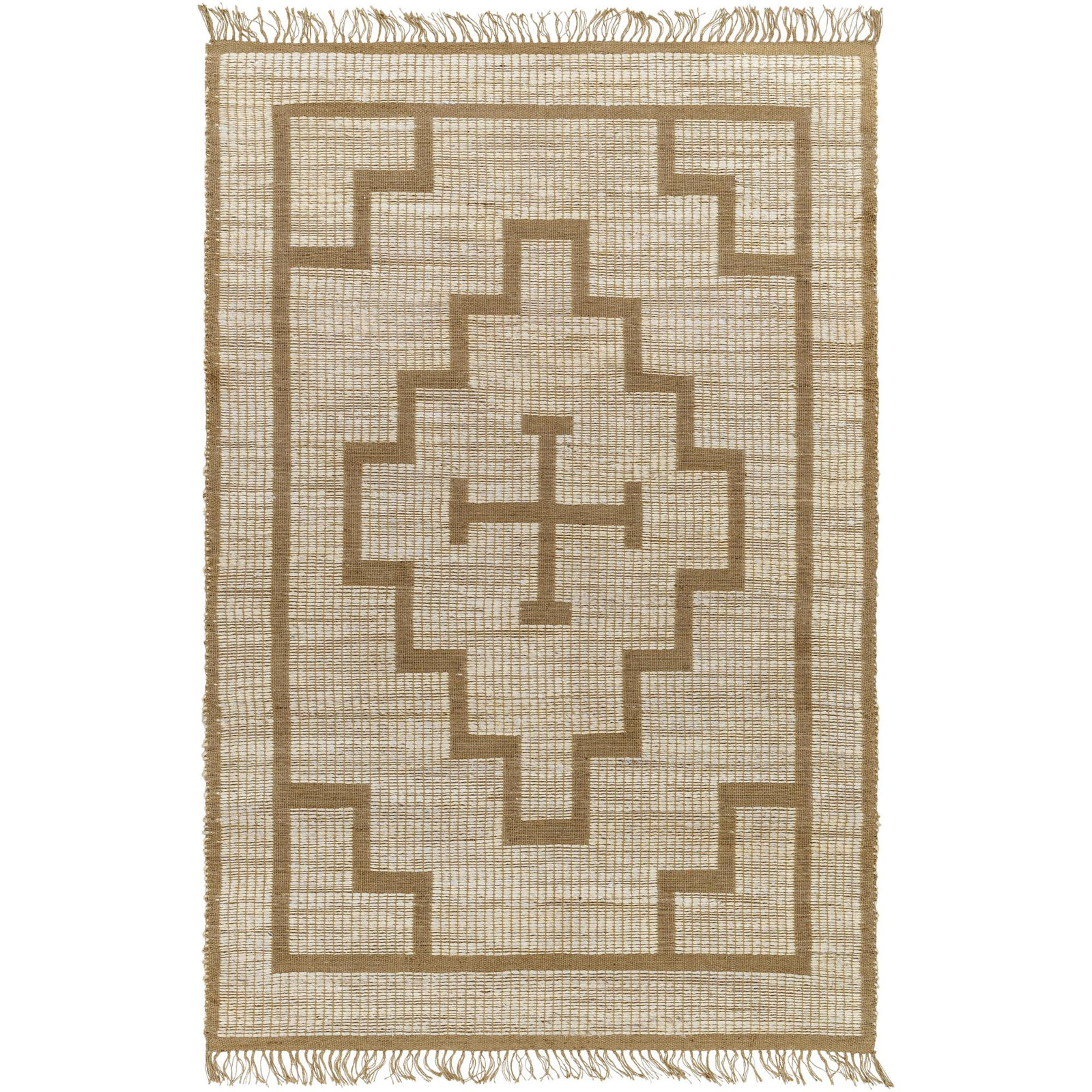 Envoy Handmade Jute / Sisal Yellow Rug, Rectangle 9' x 12'