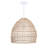 Turbeville 1 - Light Rattan Dome Pendant-803197971