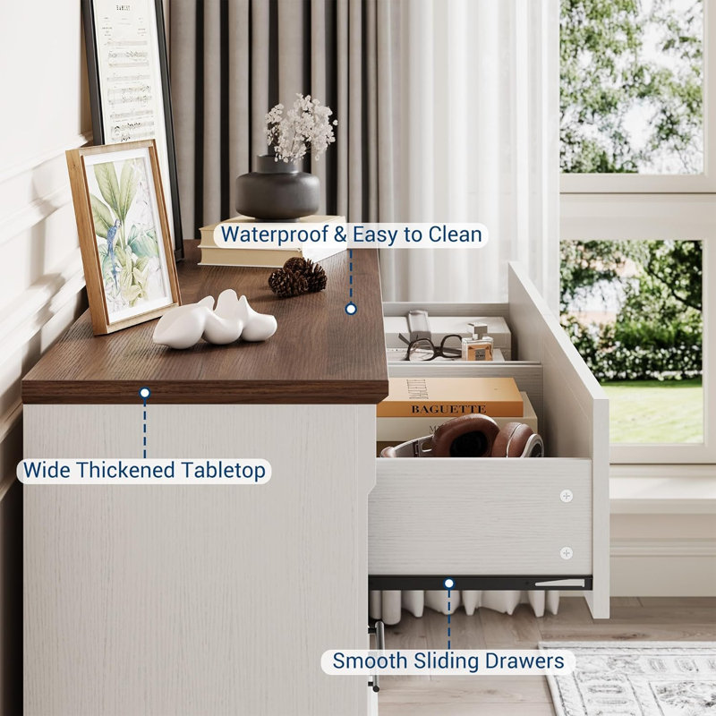 Commode 6 tiroirs pour chambre à coucher