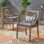 Chaise avec 2 coussins Perla