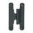 3" Rough Offset Cabinet H Hinge, Pair