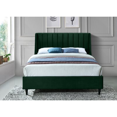 Bernan Upholstered Low Profile Platform Bed -  Corrigan Studio®, 388B220290544681BA3592608B7FB48F