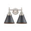 Éclairage pour meuble-lavabo à 2 lumières à intensité variable Gayle-1555610920-1555610927-1555610926