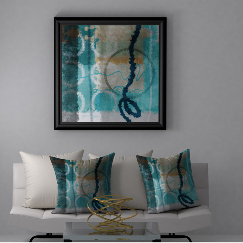 Housse de coussin carrée/insert, 20 po X 20 po
