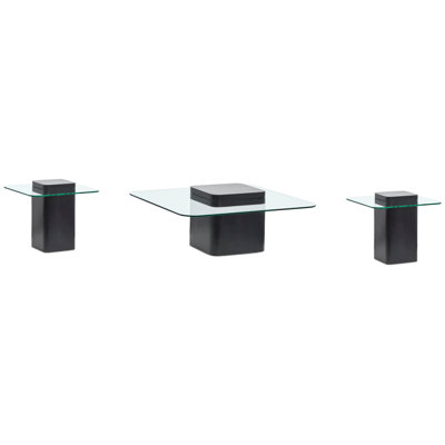 Square Cocktail Table With 2 End Table