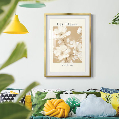 Vintage Floral Print XXXII - impression encadrée