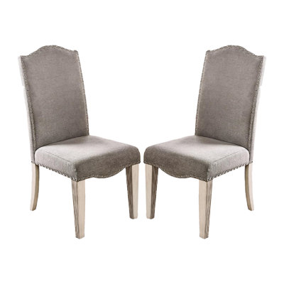Chaises parsons en tissu