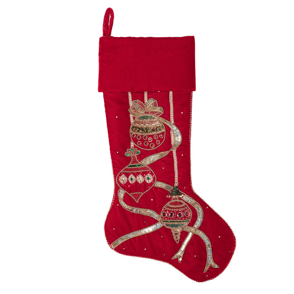 The Twillery Co.® The Holiday Aisle Ornament Stocking & Reviews | Wayfair