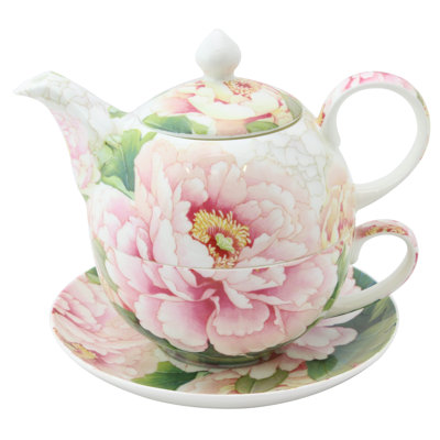 Ensemble de thé 4 pièces Blush Peony