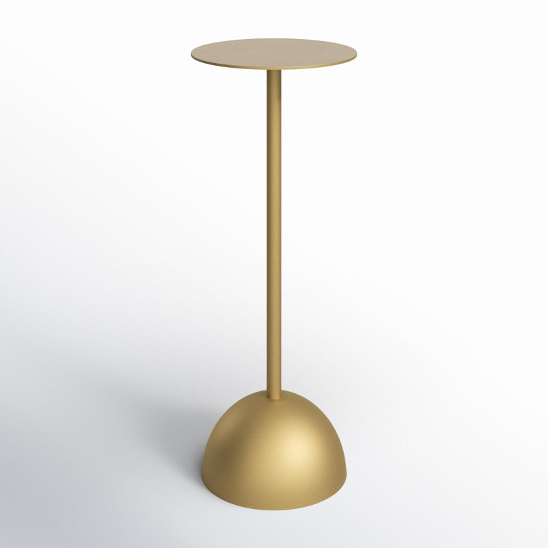 Glendon End Table, Gold