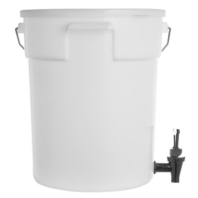 Beverage Dispenser, 5 Gallon Drink Dispensers for Parties, Plastic Juice Dispenser with Spigot and Lid, Iced Tea Lemonade Juice Water Dispenser, for Restaurants, Hotels, Parties, 2 Pack