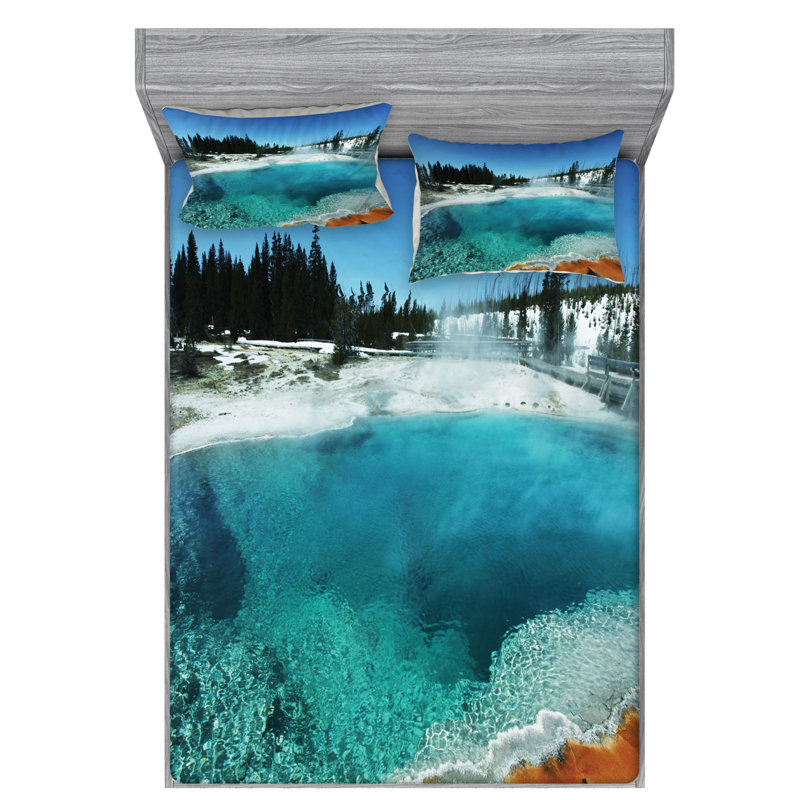 Microfiber Sheet Set, Full Sheet Set with Fitted Sheet