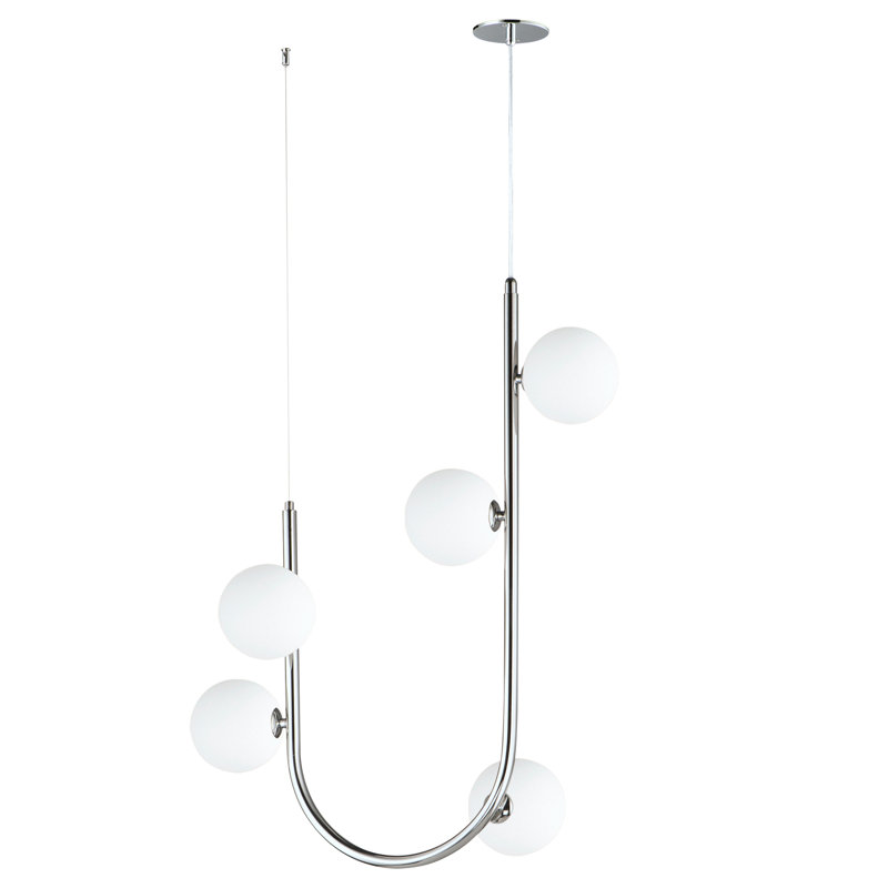 Contour 5 - Light Pendant, Polished Chrome, 5
