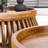 Hoxton coffee table set made of solid wood