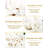 White porcelain tea set