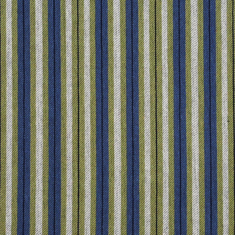 Tissu texturé rayé, Vert