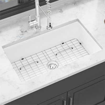 32'' L Single Bowl Ceramic Kitchen Sink