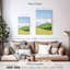 Affiche de voyage rétro Nicci Tuscany-108670479