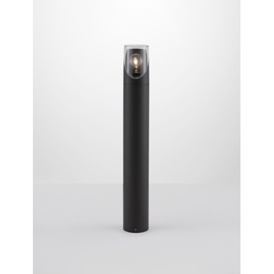 Black Integrated LED Metal Bollard Light