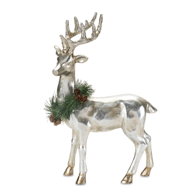 Cerf des Fêtes: H 7 po x H 13,5 po