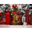 Coussin Rhodesian Ridgeback and Santa Claus-101410253