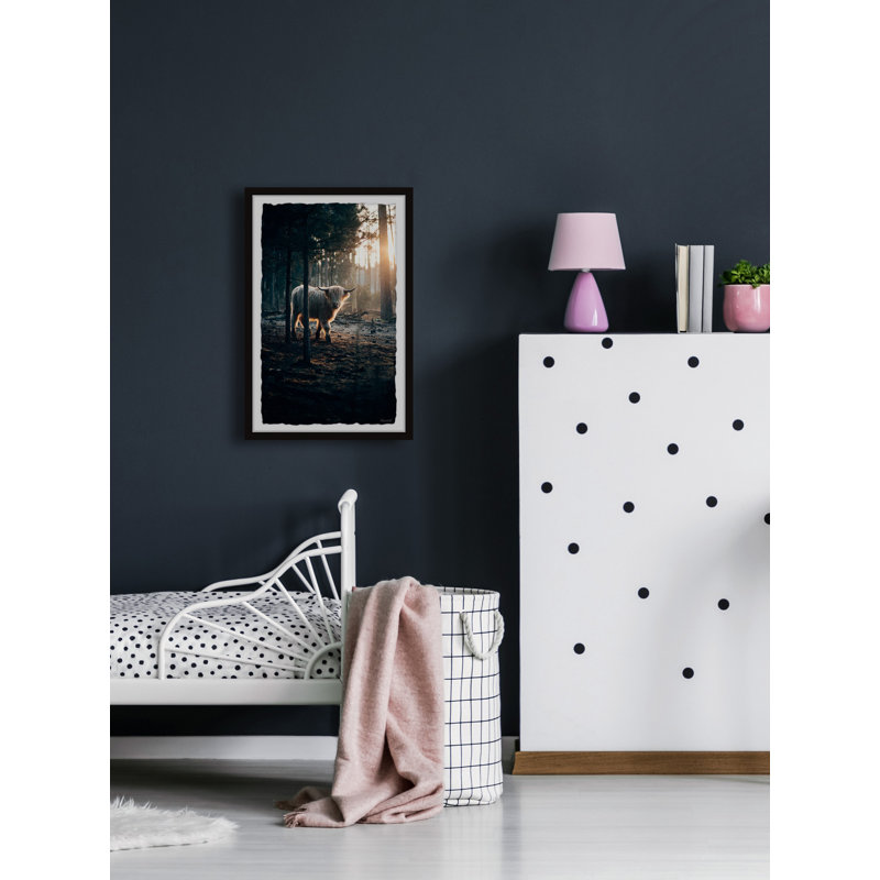 Grazing Before Sunrise - Single Picture Frame Print, 61cm H x 41cm W x 3.81cm D