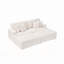 Canapé avec repose-pieds Corduroy-974875879
