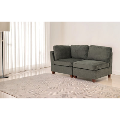 ENSEMBLE MODULAIRE - 2 pièces en gris
