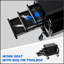 Rolling Creeper Garage/Shop Seat With Three Built-In Drawers, Rolling Tool Chest