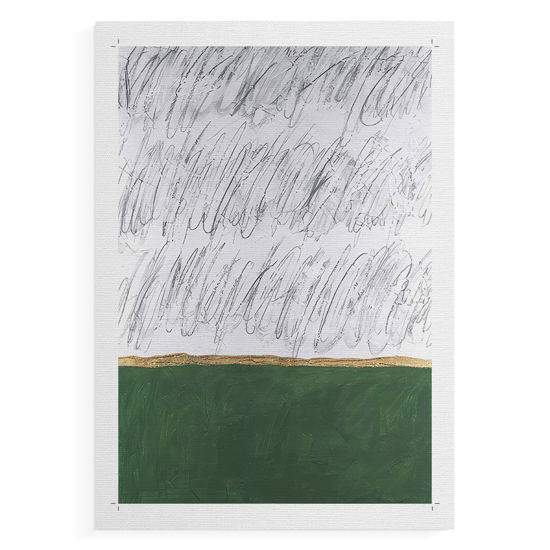 Chroma Tract III - Impression sur toile seulement - NON-CADRE, H 48 po x l 32 po