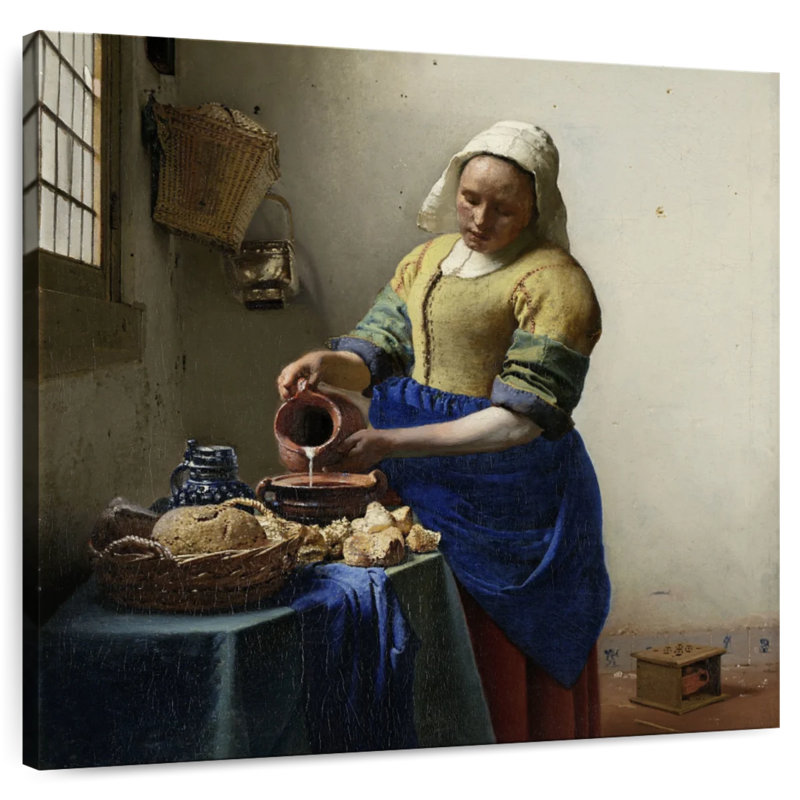 Leisha The Milkmaid, H 16 po x l 16 po