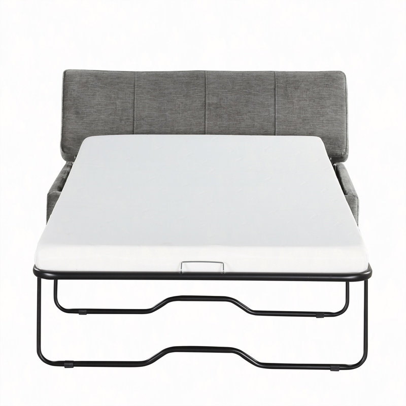 Lit escamotable pliant avec lit d'invité convertible et matelas