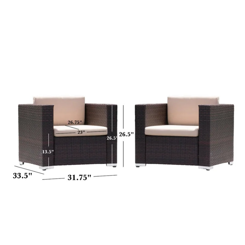 CHAISES FLORENCE [ENSEMBLE DE 2 PCS]