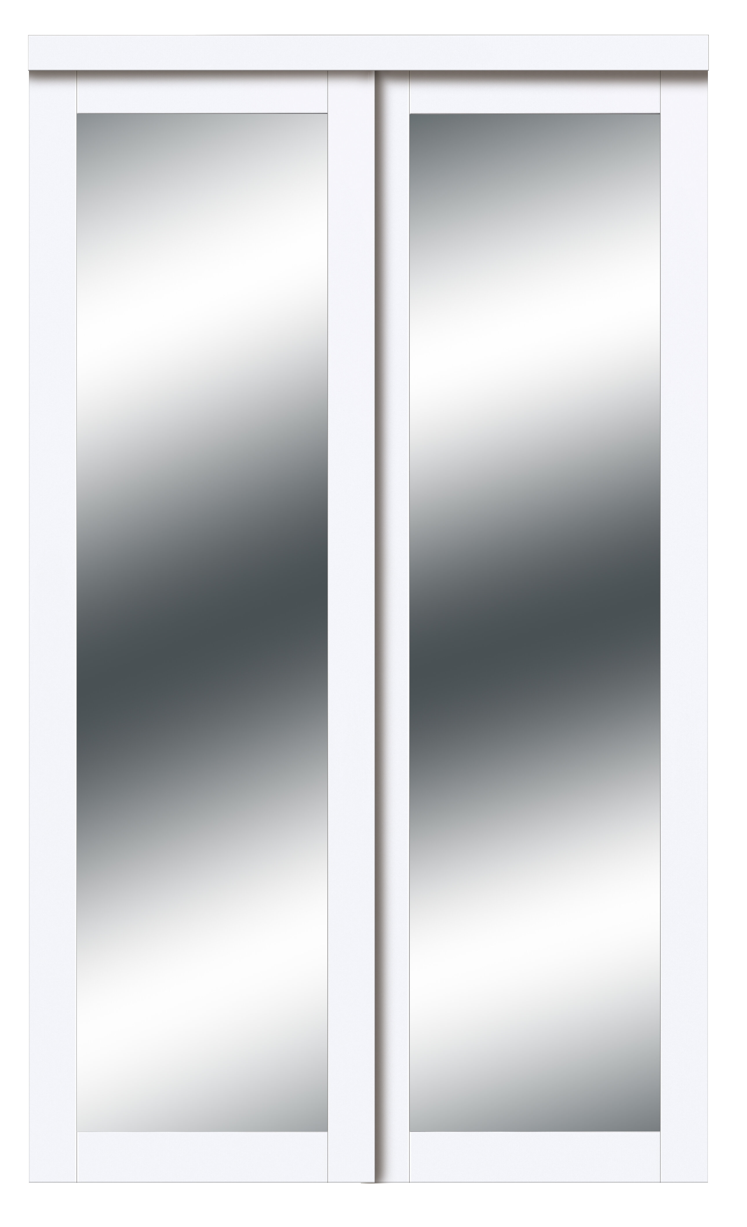 Renin Porte de placard coulissante à miroir Harmony 1-Lite et Commentaires  - Wayfair Canada