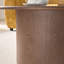 Ensemble de 2 tables basses gigognes rondes en MDF pour salon