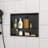 Stainless Steel Shower Niche , Gunmetal Black-1865775669-1865775667