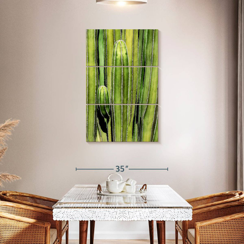 Harnek Cactus Overlay, 45" H x 28" W