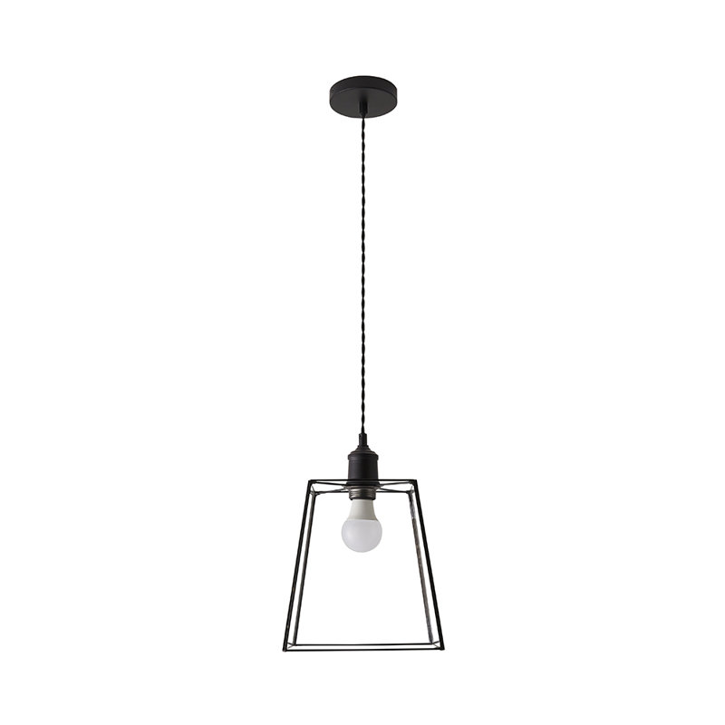 Susie 1 - Light Matte Black Pendant, No
