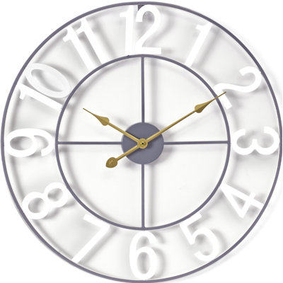 Large 16" wall clock