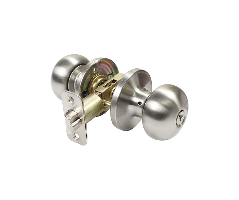 Cal Royal BER30-15 RES TUBULAR PLYMOUTH KNOB, PA Satin nickel