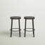 Bruce Swivel Counter Stool with Metal Frame-98086196