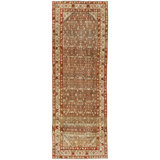Antique One Of A Kind One-of-a-Kind 3'3" X 9'8" Hand Knotted Area Rug