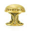 CAMBRIDGE ROUND KNOB; CLEAR CRYSTAL-34609101