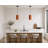 Calcott 1-Light Dimmable Concrete Cylinder Pendant with Adjustable Height-2031849839-2031639441